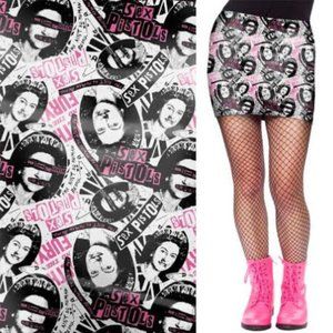 Sex Pistols Sourpuss mini skirt new with tags . Size s